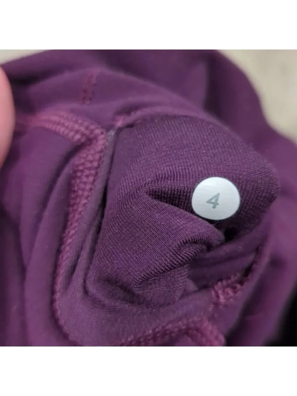 Lululemon Wunder Under Crop (Hi-Rise)Darkest Magenta